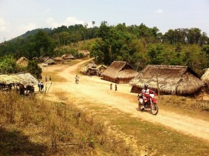 Motorbike travel and tours through Laos